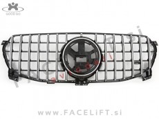 Mercedes GLE C167 V167 19-23 maska GT izgled črna kromirana (sijaj)