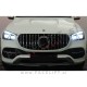 Mercedes GLE C167 V167 19-23 maska GT izgled črna kromirana (sijaj)