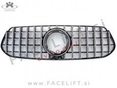 Mercedes GLE C167 V167 AMG Line 19-23 maska GT izgled črna kromirana (sijaj)