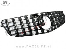 Mercedes C S204 W204 07-14 maska GT izgled črna (sijaj)