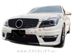 Mercedes C S204 W204 07-14 maska GT izgled črna (sijaj)