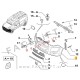 Fiat Doblo 10-14 sprednji odbijač
