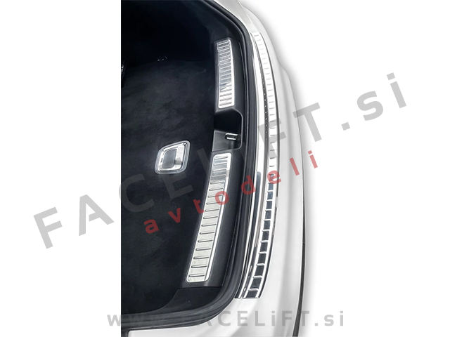 Mercedes GLC Coupe C253 16-23 zaščita zadnjega odbijača kromirana (sijaj)