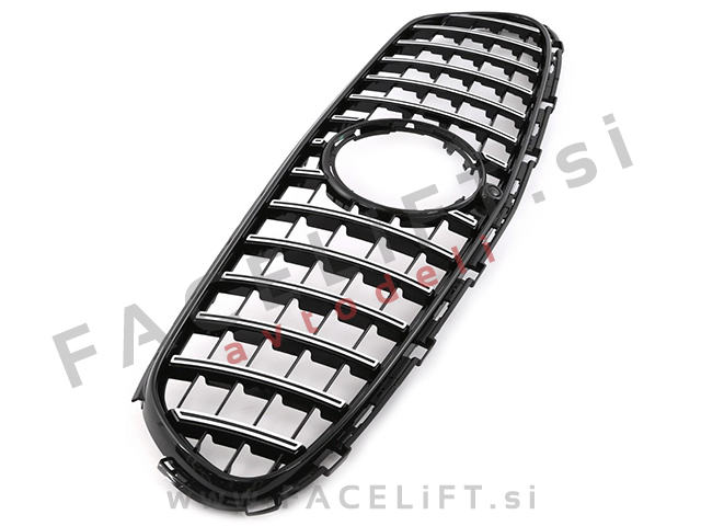 Mercedes GLC C254 X254 AMG Line 22- maska GT izgled črna kromirana (sijaj)