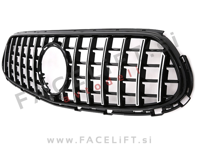 Mercedes GLC C254 X254 AMG Line 22- maska GT izgled črna kromirana (sijaj) Mercedes GLC C254 X254 AMG Line 22- maska GT izgled črna kromirana (sijaj)