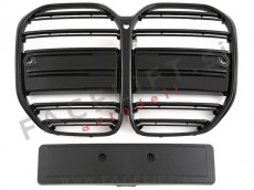 BMW 4 G22 G23 20- ledvičke črne (sijaj)