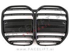 BMW 4 G22 G23 20- ledvičke črne (sijaj)