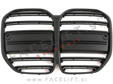 BMW 4 G22 G23 20- ledvičke črne (mat)