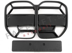 BMW 4 G22 G23 20- ledvičke črne (mat)