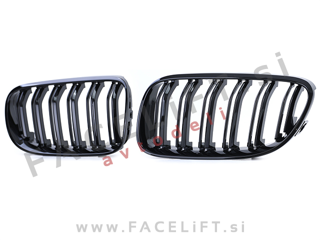 BMW 3 E92 E93 LCI 10-13 ledvičke črne (sijaj)