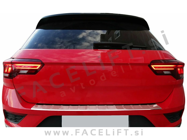 VW T-Roc 17- zaščita zadnjega odbijača kromirana (sijaj)