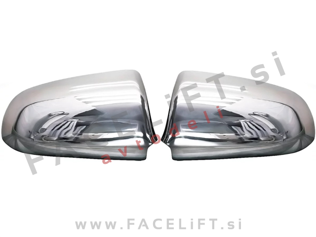 Audi A4 B6 B7 8E 00-08 pokrovi ogledal kromirani (sijaj)