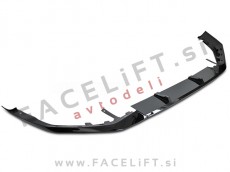 BMW 5 G30 G31 M LCI 20- podaljšek sprednjega odbijača črni (sijaj)