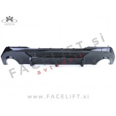 BMW 1 F40 M 19- difuzor M-Performance izgled črni (sijaj)