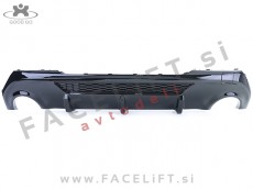 BMW 1 F40 M 19- difuzor M-Performance izgled črni (sijaj)