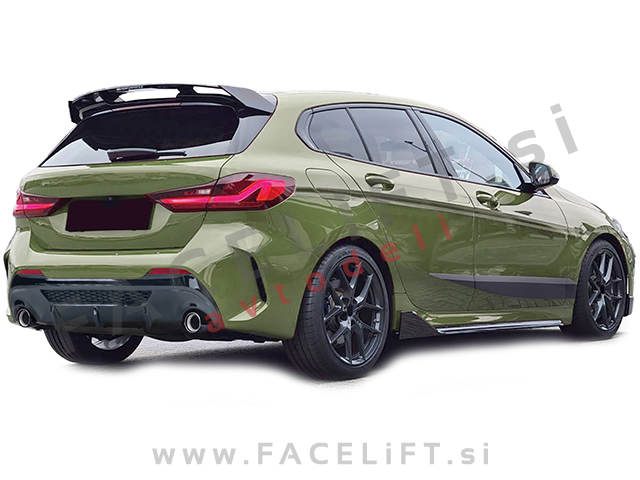 BMW 1 F40 M 19- difuzor M-Performance izgled črni (sijaj) BMW 1 F40 M 19- difuzor M-Performance izgled črni (sijaj)