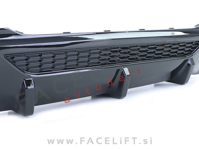 BMW 1 F40 M 19- difuzor M-Performance izgled črni (sijaj) BMW 1 F40 M 19- difuzor M-Performance izgled črni (sijaj)