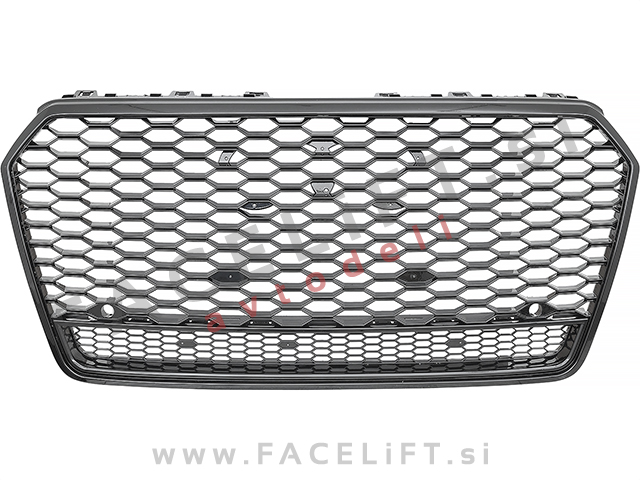 Audi A7 14-18 maska RS izgled črna (sijaj) Audi A7 14-18 maska RS izgled črna (sijaj)
