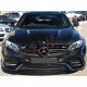 Mercedes E A238 C238 S213 W213 16-20 maska AMG E63 izgled črna (sijaj)
