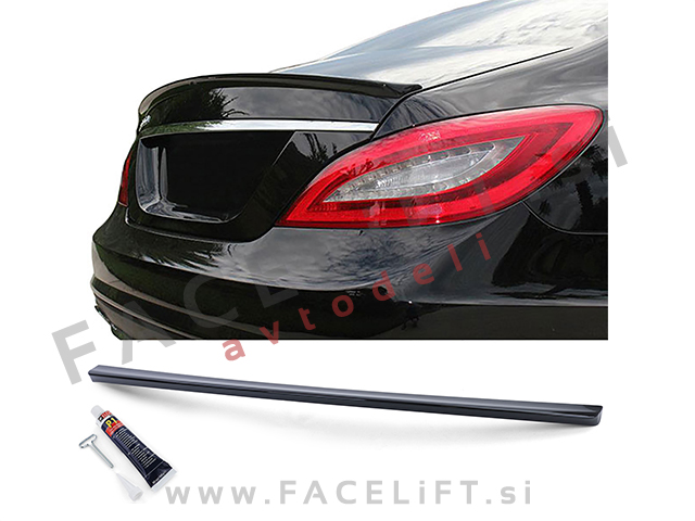 Mercedes CLS C218 11-18 spojler za prtljažnik črni (sijaj)