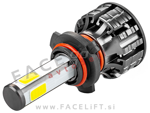 LED kit HB3 (9005) COB 4Side Series 38W (3800lm) 6500K 12V 24V