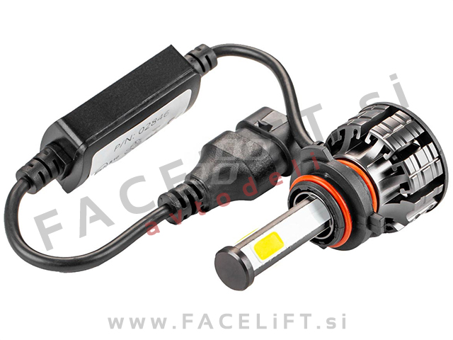 LED kit HB3 (9005) COB 4Side Series 38W (3800lm) 6500K 12V 24V