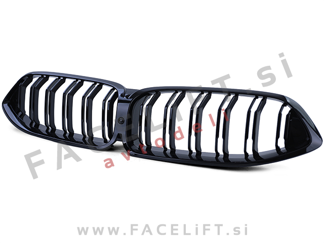 BMW 8 G14 G15 G16 18-22 ledvičke črne (sijaj)
