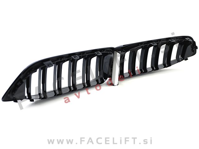 BMW 8 G14 G15 G16 18-22 ledvičke črne (sijaj)