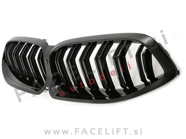 BMW 8 G14 G15 G16 LCI 22- ledvičke črne (sijaj)