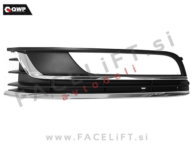 VW Passat B7 10-14 mreža sprednjega odbijača leva