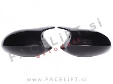 BMW 1 E81 E82 E87 E88 04-11 pokrovi ogledal M izgled črni (sijaj)