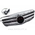 Mercedes E S212 W212 09-13 maska črna kromirana (sijaj)