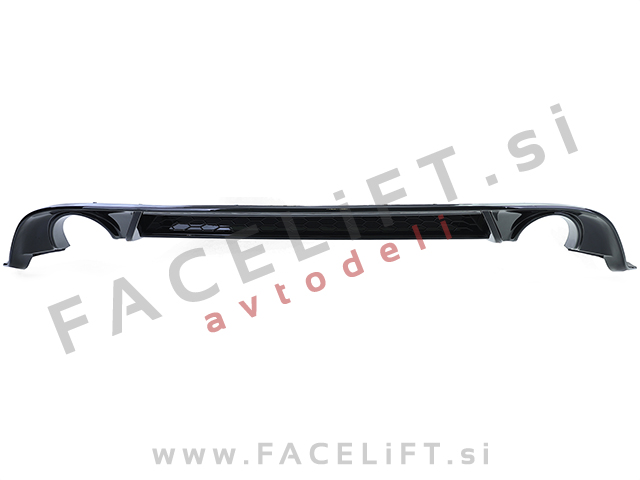 VW Golf 7.5 GTI 17-20 difuzor črni (sijaj)