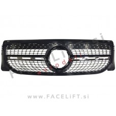 Mercedes GLB X247 19- maska Diamond Black črna kromirana (sijaj) Mercedes GLB X247 19- maska Diamond Black črna kromirana (sijaj)