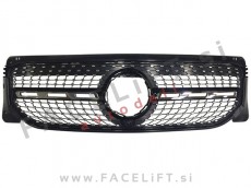 Mercedes GLB X247 19- maska Diamond Black črna kromirana (sijaj) Mercedes GLB X247 19- maska Diamond Black črna kromirana (sijaj)