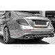 Mercedes E Limuzina W213 AMG Line 16-20 difuzor z nastavki za izpuh