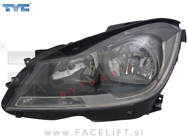 Mercedes C W204 11-14 žaromet levi