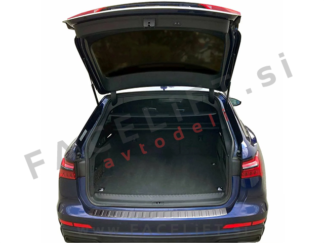 Audi A6 C8 Karavan 18- zaščita zadnjega odbijača srebrna (mat) Audi A6 C8 Karavan 18- zaščita zadnjega odbijača srebrna (mat)