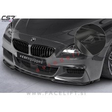 BMW 6 F12 F13 M 11-18 podaljšek sprednjega odbijača črni sijaj