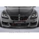 BMW 6 F12 F13 M 11-18 podaljšek sprednjega odbijača črni sijaj
