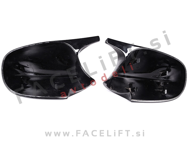 BMW 1 E81 E82 E87 E88 LCI 07-13 pokrovi ogledal M izgled črni (sijaj)