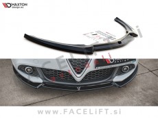 Alfa Romeo Giulietta 10-20 podaljšek sprednjega odbijača črni (sijaj)