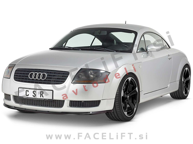 Audi TT 8N 98-06 podaljšek sprednjega odbijača karbon (mat)