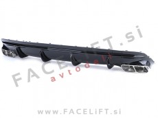 Mercedes CLA C117 AMG Line 16-19 difuzor z nastavki za izpuh