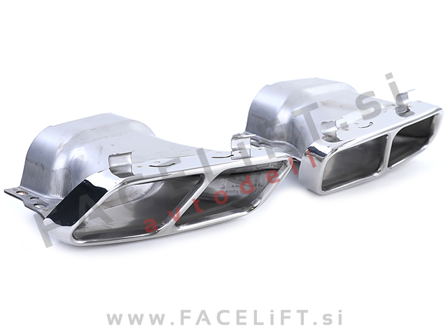 Mercedes CLA C117 AMG Line 16-19 difuzor z nastavki za izpuh Mercedes CLA C117 AMG Line 16-19 difuzor z nastavki za izpuh