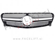 Mercedes GLA X156 13-16 maska GLA45 izgled srebrna (mat) Mercedes GLA X156 13-16 maska GLA45 izgled srebrna (mat)