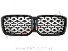 BMW X4 G02 LCI 21- ledvičke črne (sijaj)