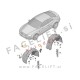 Audi A4 B8 8K 07-11 sprednji kolotek desni Audi A4 B8 8K 07-11 sprednji kolotek desni