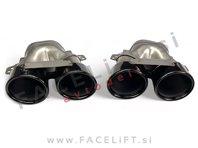 Mercedes CLS C257 X257 AMG Line 18- difuzor z nastavki za izpuh AMG 53 izgled