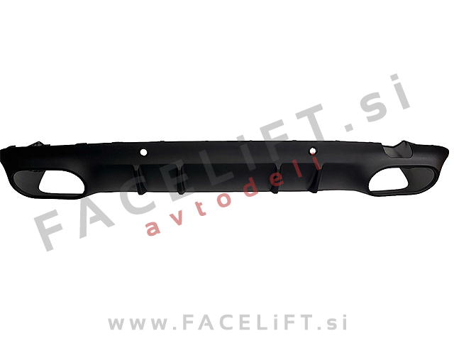 Mercedes CLS C257 X257 AMG Line 18- difuzor z nastavki za izpuh AMG 53 izgled